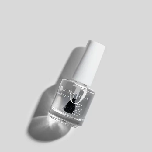 Vista 2 de Dazzle Dry Capa base – Paso 2 – Una capa transparente de secado rápido – Capa base de esmalte de uñas de larga duración para manicura no tóxica