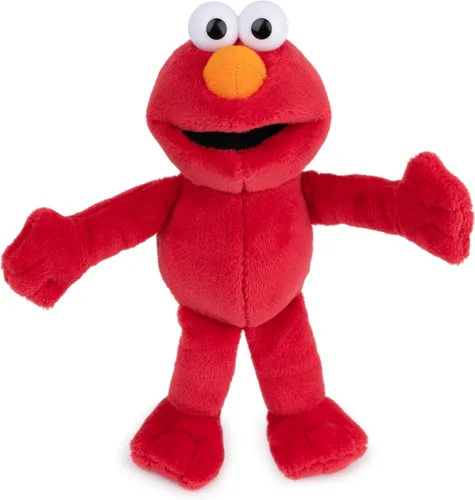 Vista 4 de Peluche de Plaza Sésamo, Elmo, talla única