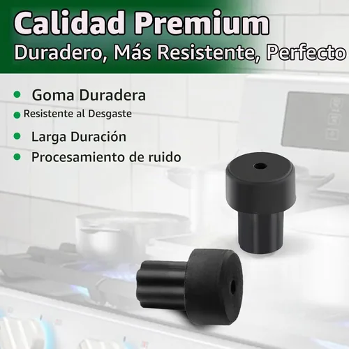 Vista 7 de W10919249 - Piezas de repuesto para patas de goma Samsung, protector de estufa Kitchenaid, parachoques superiores, rejilla de quemador