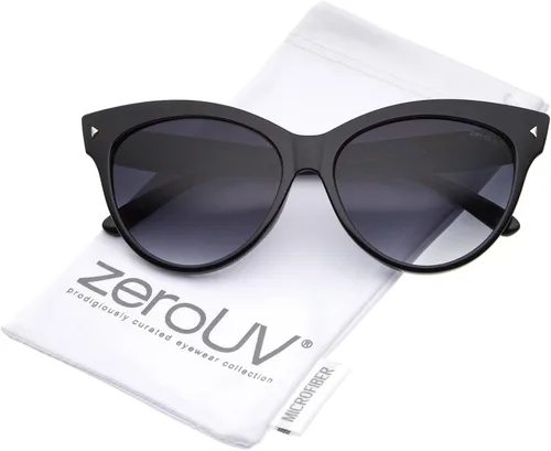 Vista 5 de zeroUV - Gafas de sol de ojo de gato de moda vintage de gran tamaño de 2.323in