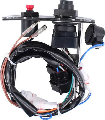 Vista 6 de ApplianPar Panel de interruptor de encendido único superior fuera de borda con llave 37100-96J24 37100-96J27 para Suzuki