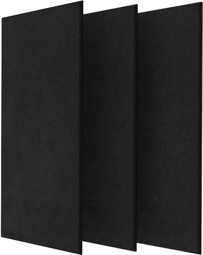 Vista 20 de UMIACOUSTICS - 12 piezas de paneles acústicos, paneles de pared insonorizados de 11.8 x 11.8 x 0.35 pulgadas, paneles de absorción de sonido