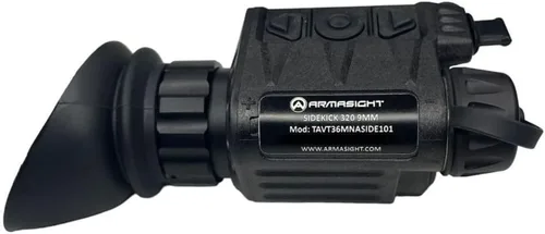 Vista 5 de Armasight Sidekick 320 Mini monocular térmico con núcleo térmico Armacore 320, control de 3 botones, brújula y mejora de detalles de imagen (gris)