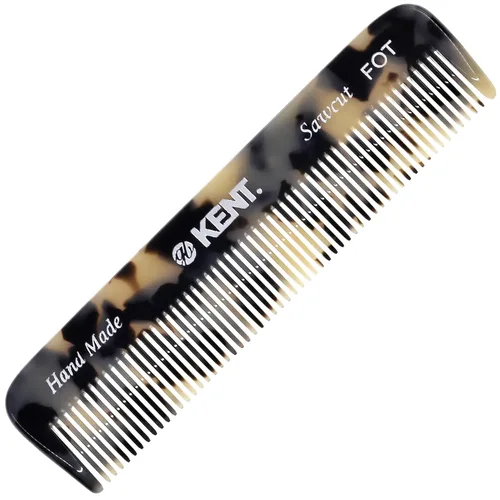 Vista 9 de KENT A FOT Peine de bolsillo hecho a mano para hombres, peine de pelo de dientes finos para peinados diarios, barba y bigote, uso seco