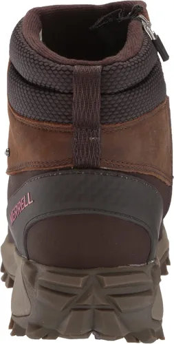 Vista 3 de Merrell Thermo Kiruna - Botas de nieve impermeables con cremallera media para hombre Nieve