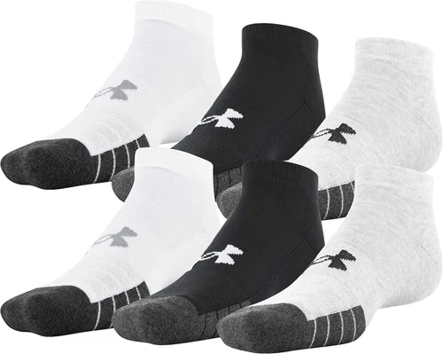 Vista 5 de Calcetines Under Armour Performance Tech para adultos de corte bajo (paquete de 3 y 6)