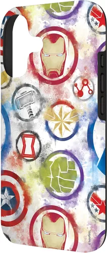 Vista 2 de Marvel Avengers Super Hero Icons - Carcasa para iPhone 17
