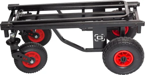 Vista 8 de Gator Frameworks Carrito multiusos plegable todo terreno con extensión de 30-52" y capacidad de carga de 500 libras (GFW-UTL-CART52AT)