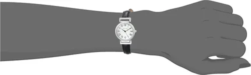 Vista 5 de Anne Klein Reloj con correa de cuero para mujer