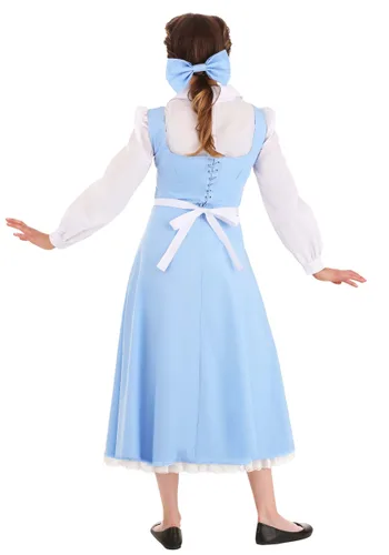 Vista 4 de Disfraz de Vestido Azul de Bella para Mujer de La Bella y la Bestia de Disney Multicolor
