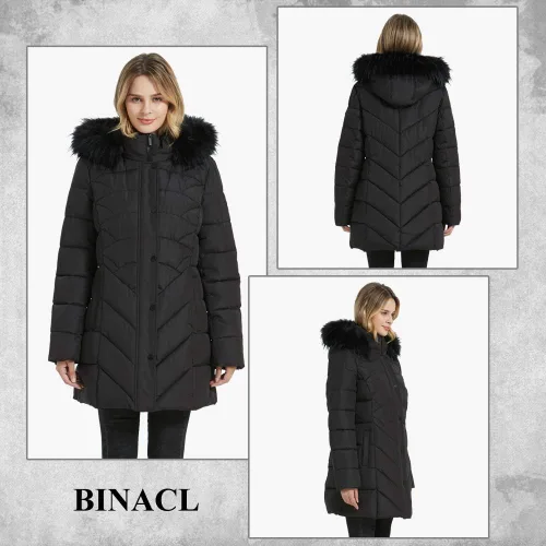 Vista 3 de BINACL - Chaqueta de invierno para mujer (7 colores, XS-XL)