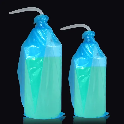 Vista 7 de 200 bolsas para botellas de lavado de tatuajes de 10.5 x 6.5 pulgadas, fundas desechables para botellas de tatuaje, accesorios de máquina, kits