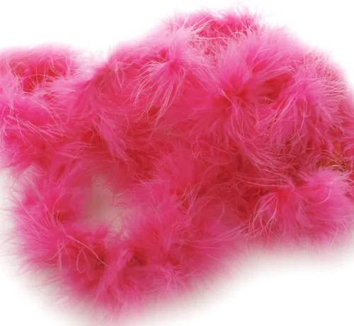 Vista 12 de HairBow Center LLC Boa de plumas de marabú flaco - 2 yardas - Negro