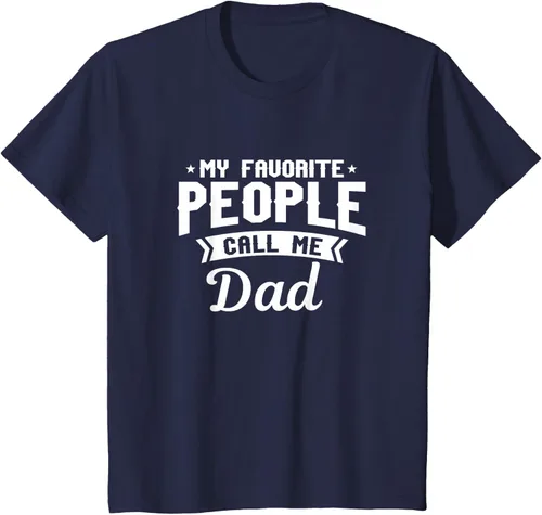 Vista 73 de My Favorite People Call Me Dad - Camiseta divertida, Negro, S