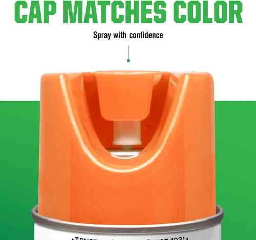 Vista 8 de Rust-Oleum 1987830 Pintura en aerosol para marcado especial, 11 onzas, naranja fluorescente