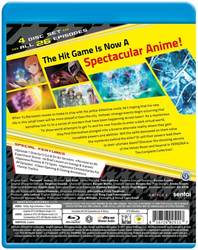 Vista 3 de Persona 4 the Animation Complete Collection