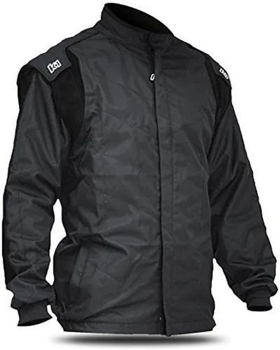 Vista 3 de K1 Race Gear chamarra para karting, Negro