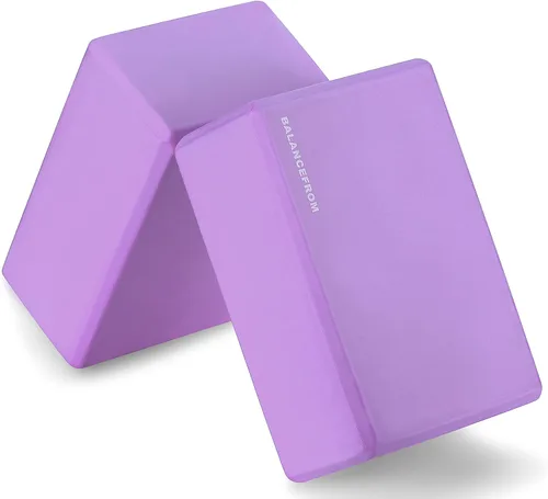 Vista 8 de Fitvids Set of 2 High Density Yoga Blocks, 9"x6"x4" Each