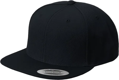 Vista 4 de Yupoong Visera plana estructurada de 6 paneles Classic Snapback (6089)