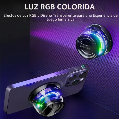 Vista 5 de Altavoz Bluetooth magnético G200 con luz RGB - Mini altavoz Bluetooth portátil, sonido estéreo de rango completo para 7 horas de reproducción, modo