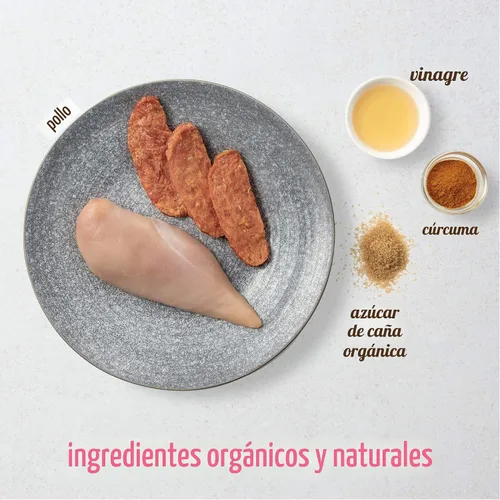 Vista 3 de Full Moon - Cecina de pollo saludable, totalmente natural, de grado humano para perros, para las articulaciones y cadera, 12 onzas
