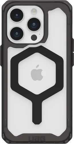 Vista 6 de URBAN ARMOR GEAR UAG - Funda compatible con iPhone 15 Pro de 6.1 pulgadas, color negro y negro, imán integrado compatible con carga MagSafe