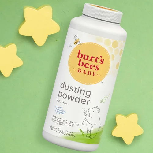 Vista 7 de Burt's Bees - Polvo para bebé 100 % natural sin talco, 7.5 onzas