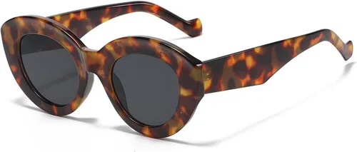 Vista 3 de EYLRIM Fashion Inflatable Cat Eye Sunglasses for Women Cute Funny Sexy Lip Designer Bubble Sun Glasses