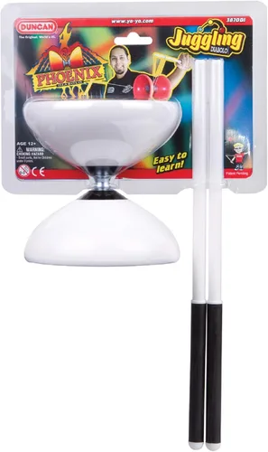 Vista 3 de Duncan Toys Phoenix Diabolo, juguete de truco de malabarismo, los colores pueden variar