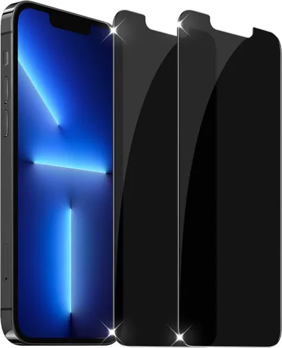 Vista 18 de YMHML Paquete de 2 protectores de pantalla de privacidad compatibles con iPhone SE 2020 2ª 2022 de 3ª generación, iPhone 8, 7, 6S, 6, 6, 6