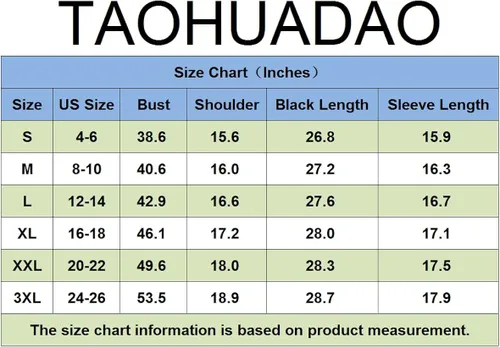 Vista 4 de TAOHUADAO Womens 2023 Casual V-Neck Loose Tunic Top for leggings 34 Sleeve Chiffon Blouse Shirt Red Flower Black Tops