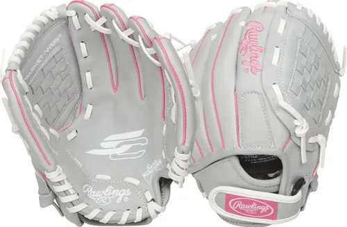 Vista 16 de Rawlings Serie Sure Catch - Guante de sóftbol juvenil Tamaños 10" - 12.5" Múltiples estilos
