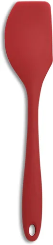 Vista 22 de Mrs. Anderson's Baking Raspador de espátula de silicona, flexible y antiadherente, turquesa