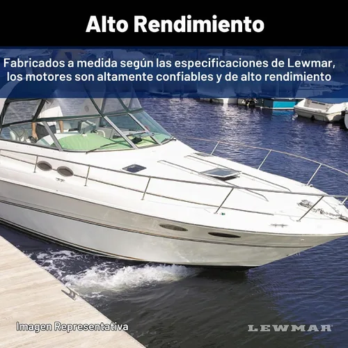 Vista 6 de Lewmar 110TT Kit de hélice de barco de 1.5 W, hélice individual de 5 palas, 1.5kW 2.0 HP motor de 12 voltios con control de joystick, cable de 23.0