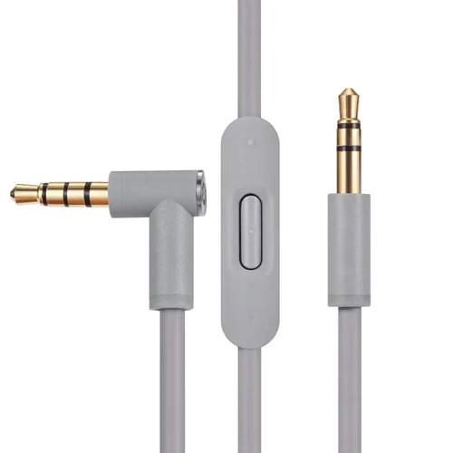 Vista 7 de cipher Cable de audio de repuesto, compatible con auriculares Beats, modelos Studio Solo Pro Detox Mixr Executive Pill, con micrófono en línea