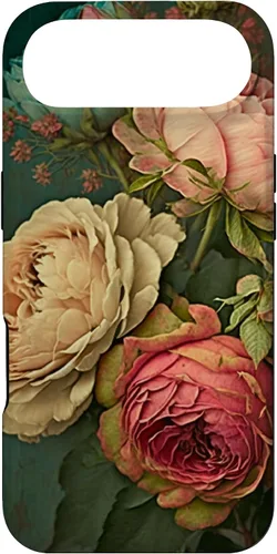Vista 27 de Boho Shabby Chic Bohemian Roses Vintage Funda con diseño de flores y flores para iPhone 17