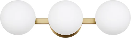 Vista 10 de Apliques de pared cromados, aplique de globo moderno de 1 luz, lámpara de pared para dormitorio, baño, sala de estar y pasillo, iluminación