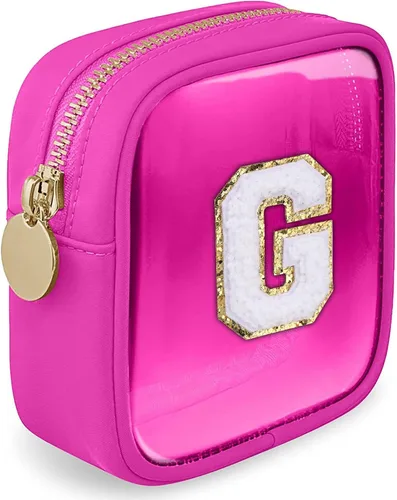 Vista 94 de Bolsa de Maquillaje Transparente Pequeña Bolsa de Cosméticos Bolsa de Viaje de Artículos de Aseo Bolsa Transparente con Cremallera Bolso Organizador