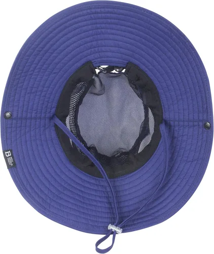 Vista 18 de Sombrero de cola de caballo para mujer, ala ancha, protección UV, malla para playa, pesca, jardinería