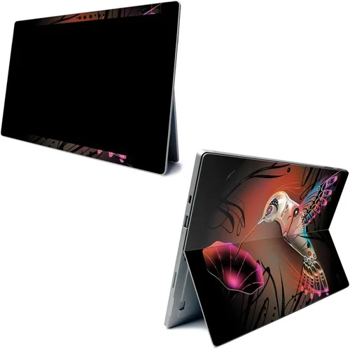 Vista 10 de MightySkins Skin para Microsoft Surface Pro 7 – Blue Reborn Funda protectora de vinilo duradera y única Fácil de aplicar, quitar y cambiar