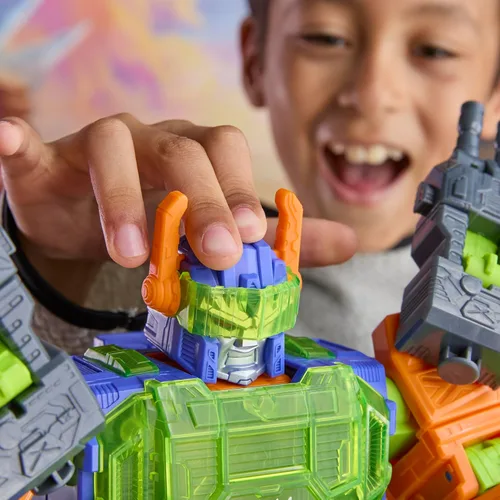Vista 10 de Transformers CYBERWORLD - Juego de batalla Scorponok Strike, juego de figuras de acción de conversión con luces y sonidos, juguetes robot para niños