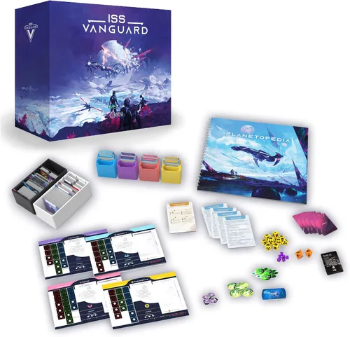 Vista 4 de Awaken Realms ISS Vanguard - Juego de mesa - Explora el espacio en un juego de estrategia cooperativa de ciencia ficción, emocionante aventura