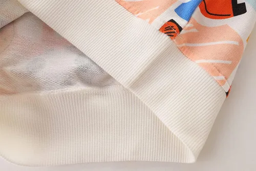 Vista 6 de Sudadera de manga larga con cuello redondo de algodón para niño pequeño, ropa de Navidad 2-7T
