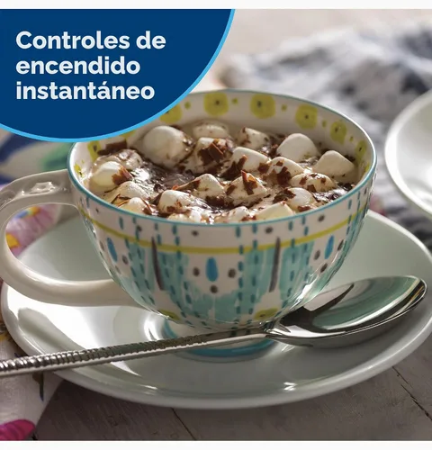 Vista 8 de GE Horno microondas para encimera, compacto de 1.1 pies cúbicos, capacidad de 950 vatios, 6 ajustes de cocción automática, tecnología de bloqueo
