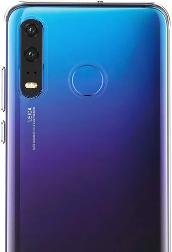 Vista 7 de MaiJin Funda para Huawei P30 Lite/Nova 4E (6.15 pulgadas) TPU suave goma gel parachoques transparente contraportada