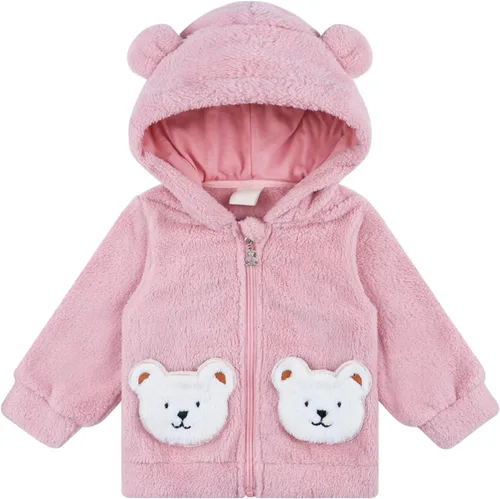 Vista 8 de Newborn Baby Girls Clothes Toddler Boys Fleece Jacket Neutral Winter Hoodie Coat