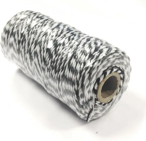 Vista 2 de Wrapables Cotton Baker's Twine 12ply 110 yardas, negro