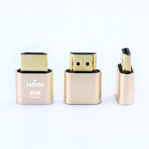 Vista 5 de DTECH Emulador de enchufe simulado HDMI 4K, adaptador fantasma sin cabeza, compatible con Windows, Mac, OSX, Linux, soporte 4kx2k 2160P 1080p