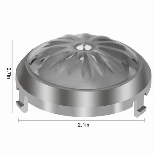 Vista 2 de DC66-00887A Pulsator Cap Lavadora Placa de Reemplazo para Lavadora Samsung WA52M7750AV, WA52M7750AW