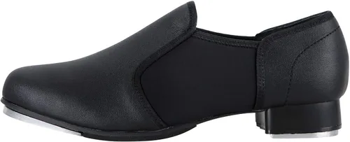 Vista 2 de Linodes Zapatos de baile unisex de piel sintética para mujeres y hombres